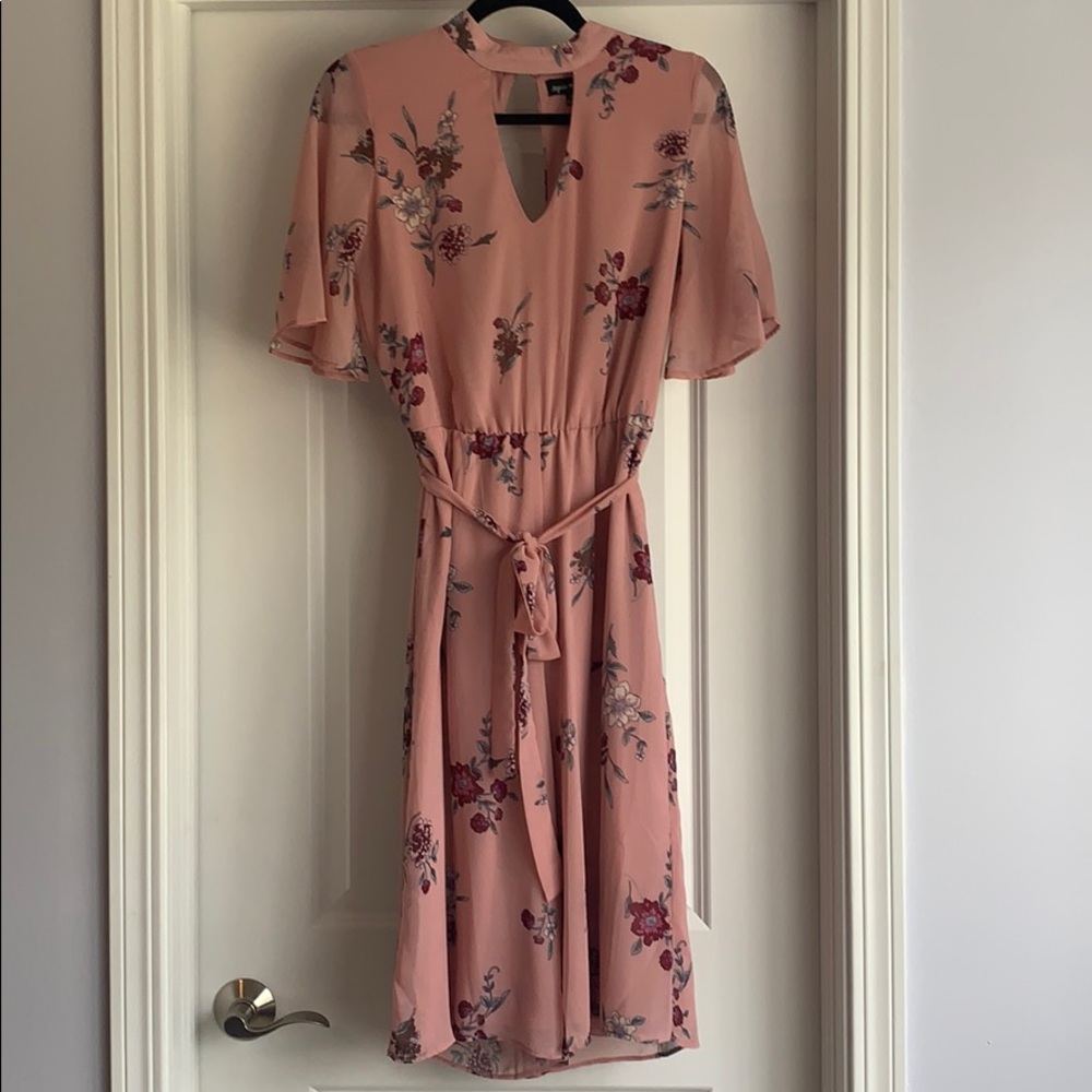Sequin Hearts mid-length jumpsuit